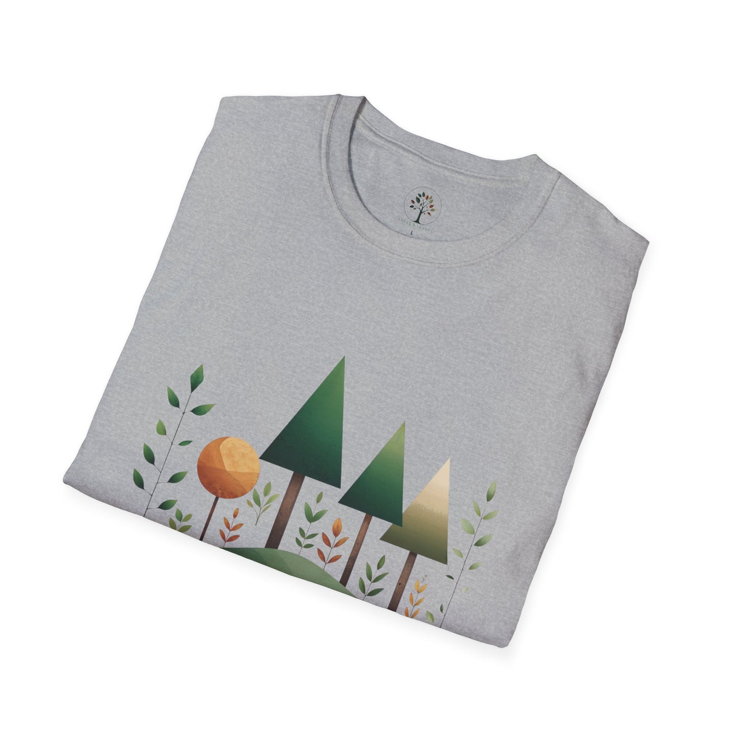 Sport Grey | Breathe Deep, Live Green, folded view