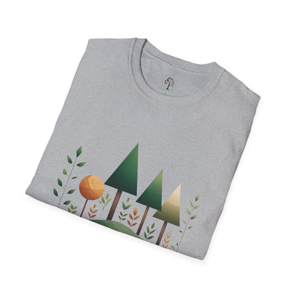 Sport Grey | Breathe Deep, Live Green, folded view