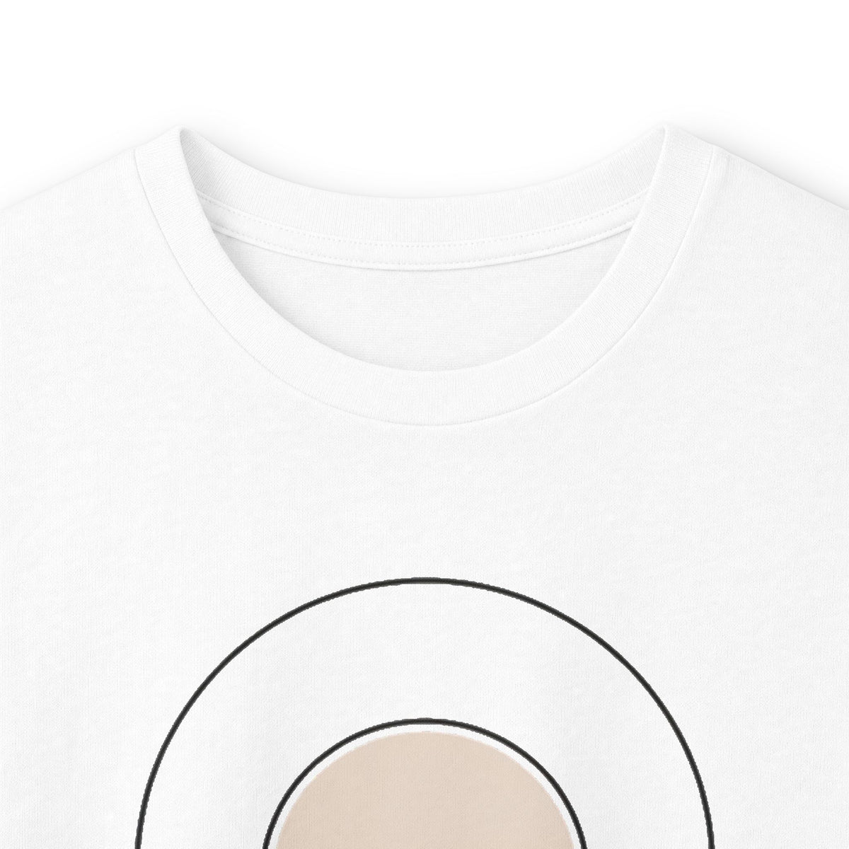 White | Dawn Long Sleeve Tee, folded view