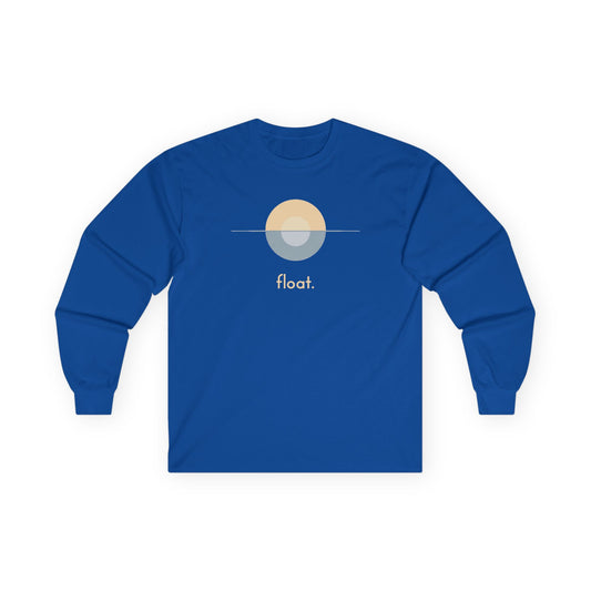 Royal | Float Long Sleeve Tee, front view