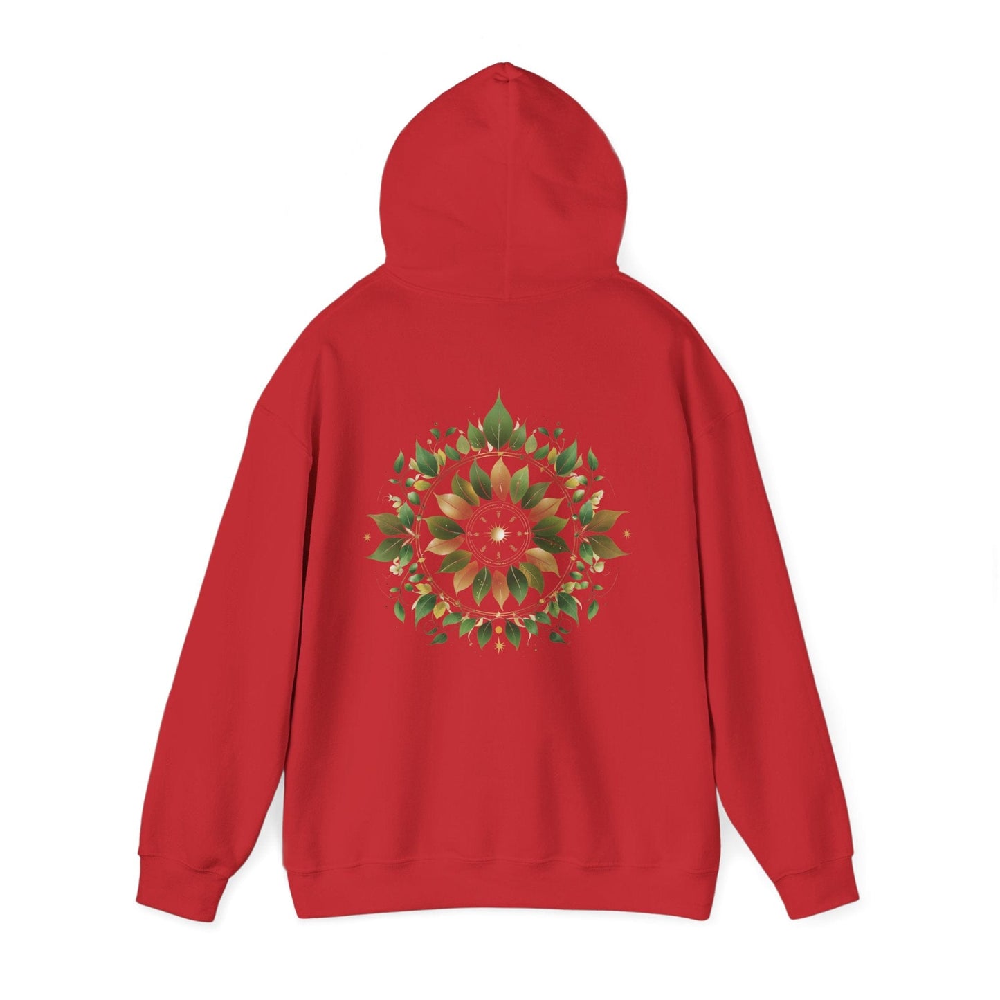 Red | Eclipse Garden Hoodie, back view 2