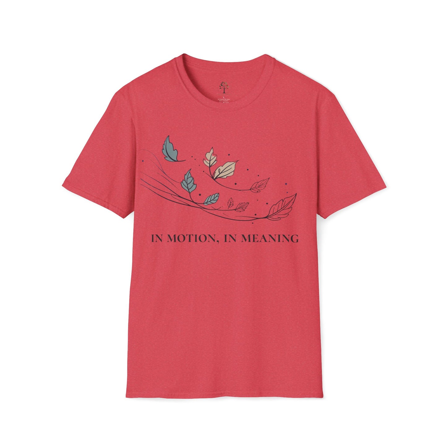 Heather Red | In Motion, In Meaning, front view