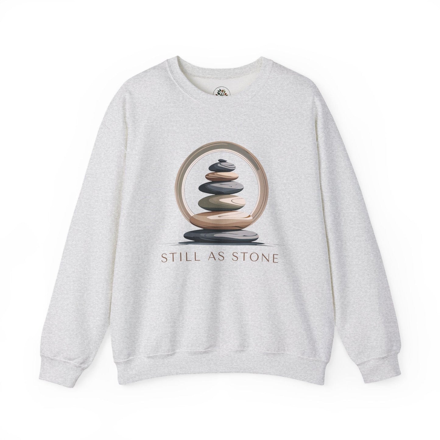 Ash | Still as Stone Sweatshirt, front view