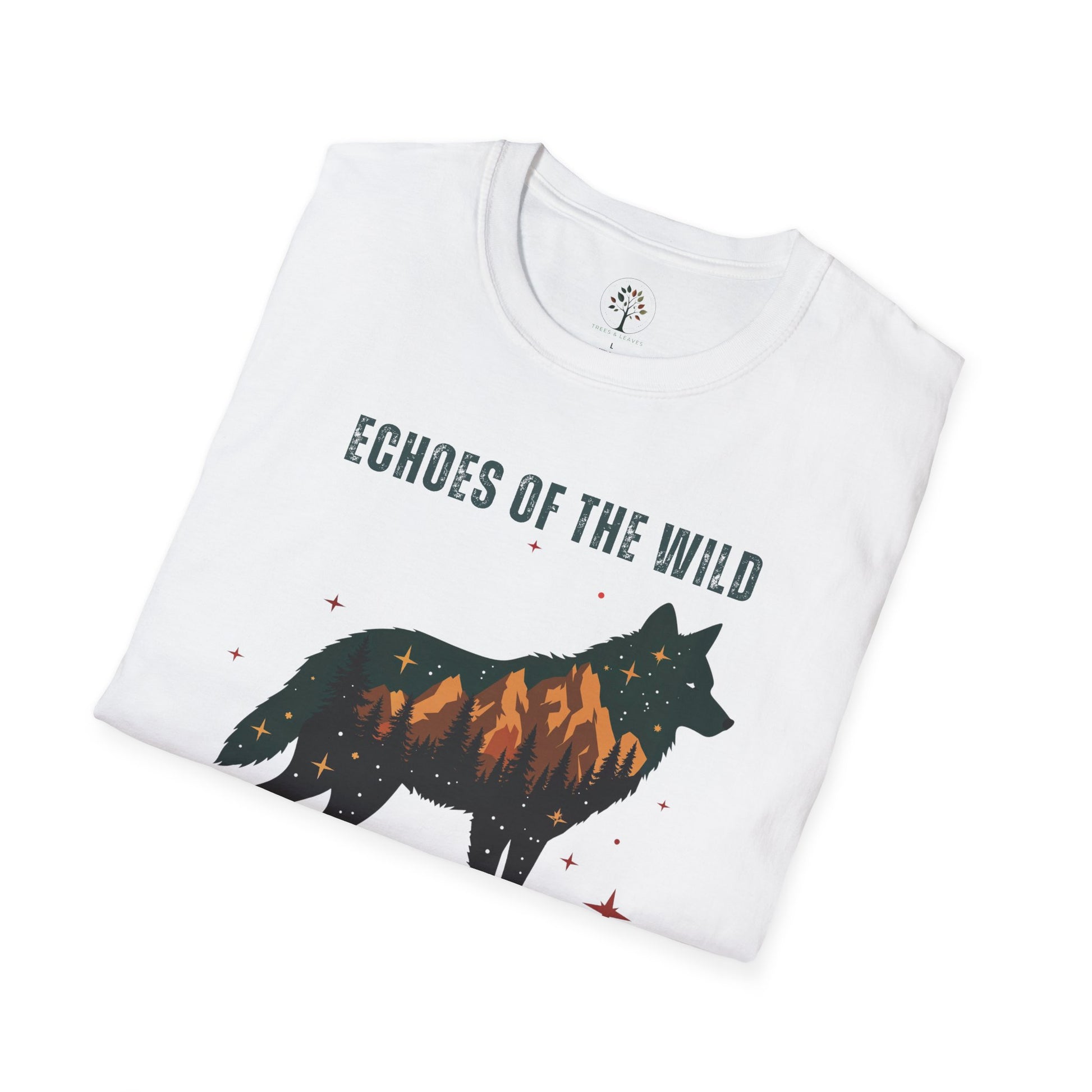 White | Echoes of The Wild, folded view