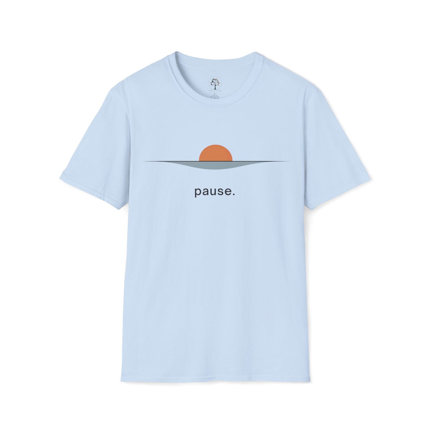 Light Blue | Pause, front view