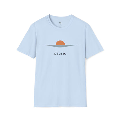 Light Blue | Pause, front view