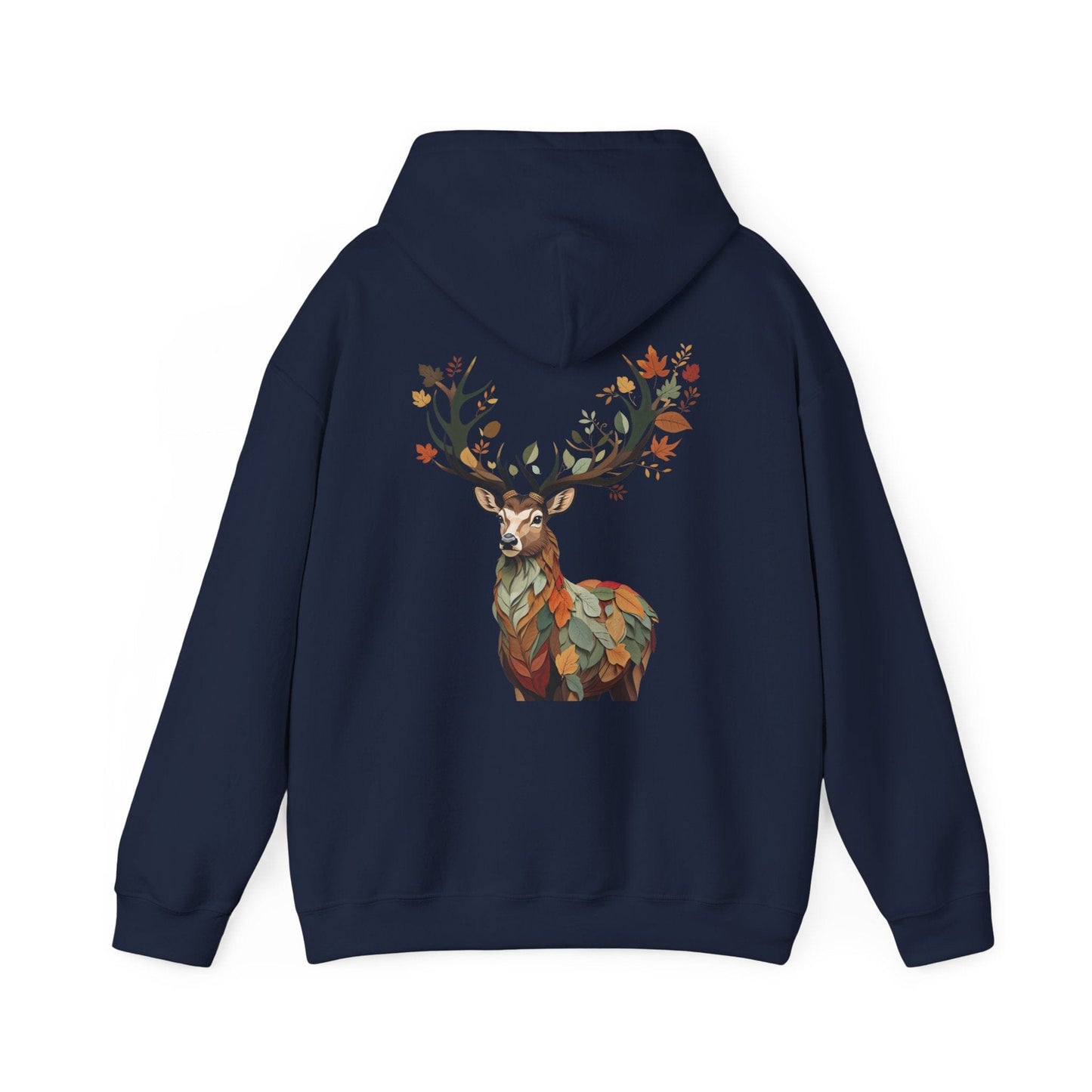 Navy | Nature`s Guardian Hoodie, back design view