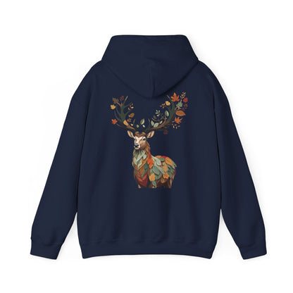 Navy | Nature`s Guardian Hoodie, back design view