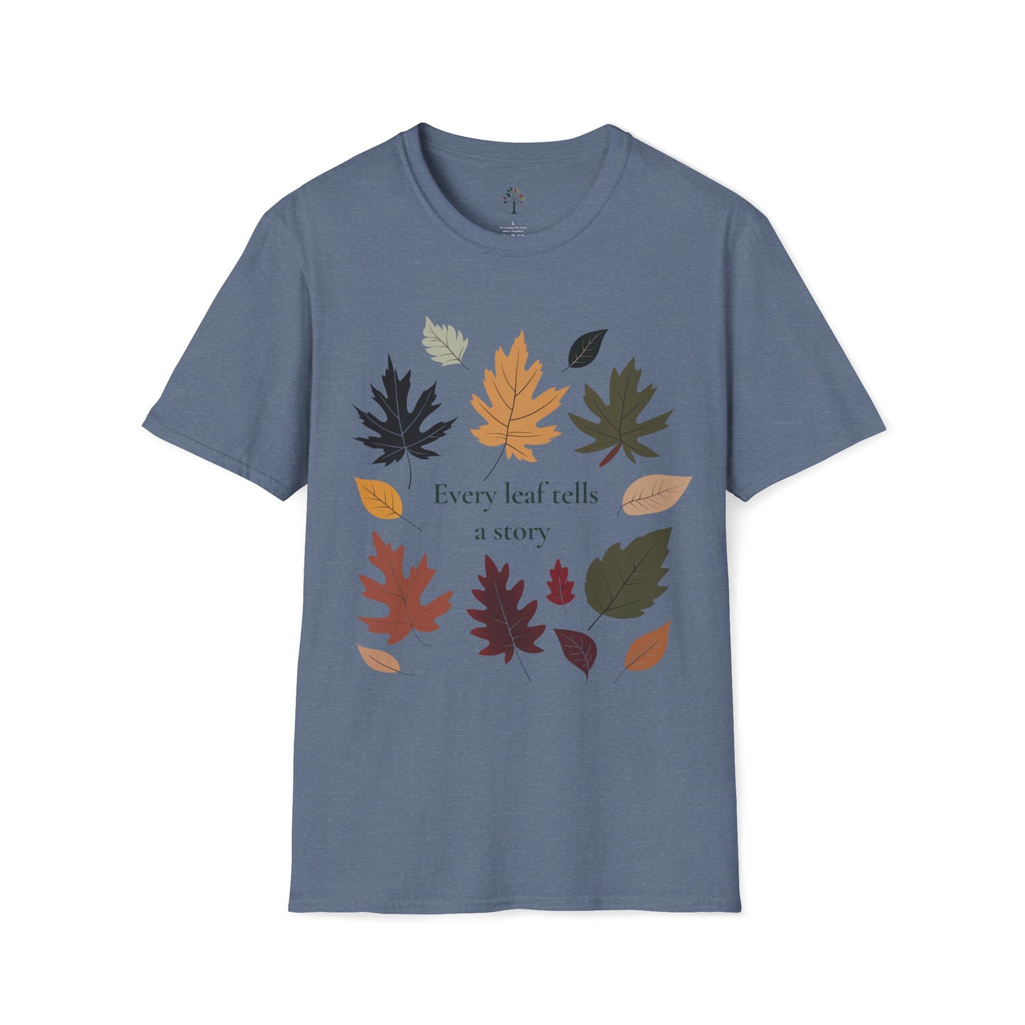 Heather Indigo | Every Leaf tells a Story, front view