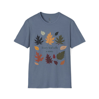 Heather Indigo | Every Leaf tells a Story, front view