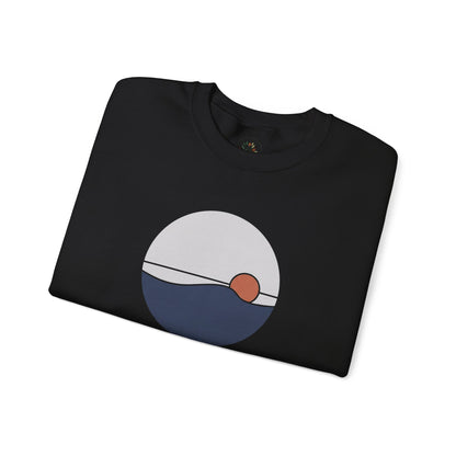 Black | Shore Sweatshirt, folded view