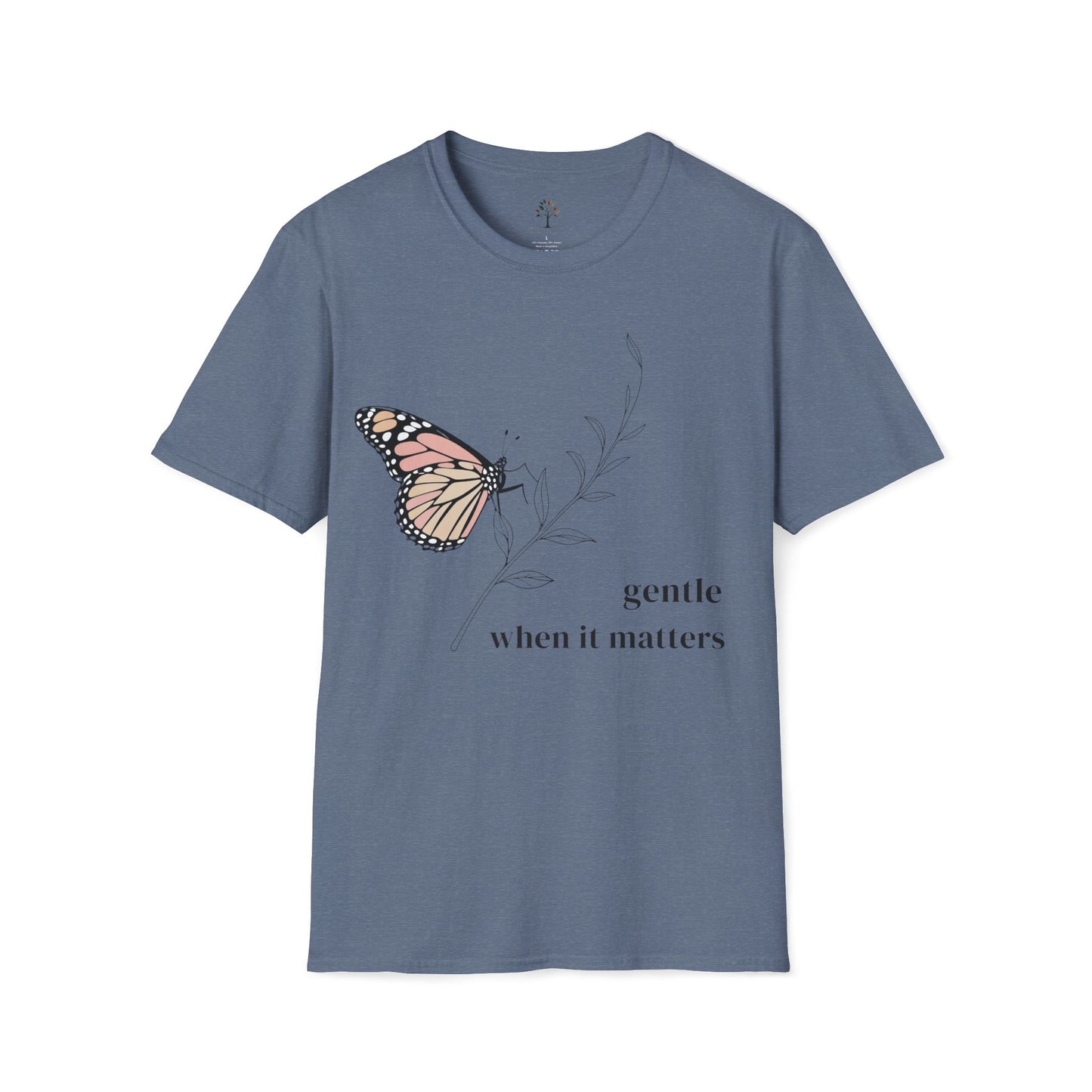 Heather Indigo | Gentle, When It Matters, front view