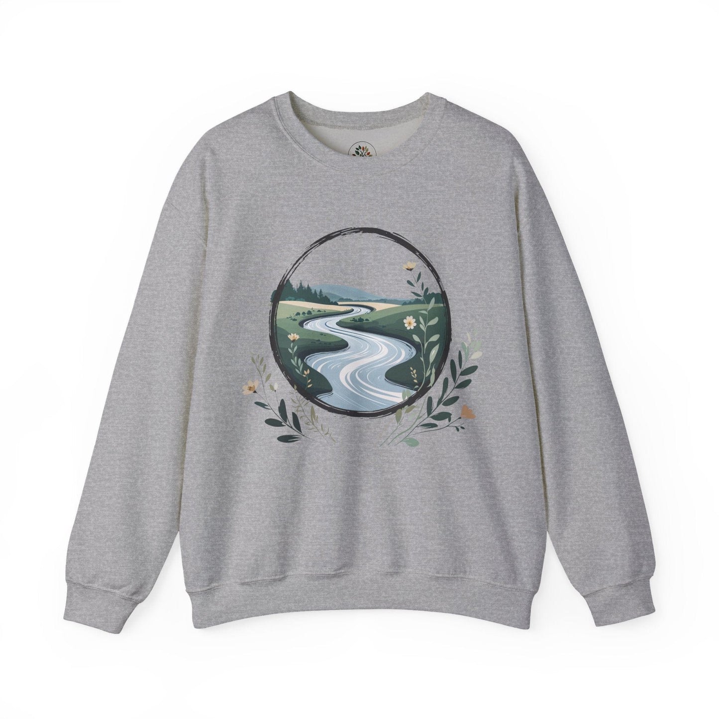 Sport Grey | River of Grace Sweatshirt, front view