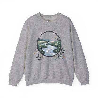 Sport Grey | River of Grace Sweatshirt, front view