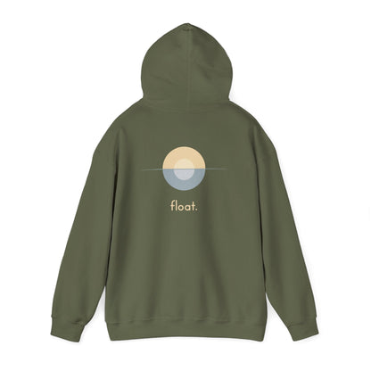 Military Green | Float Hoodie, back view 2