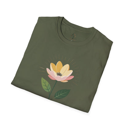 Military Green | Bloom with Intention, folded view