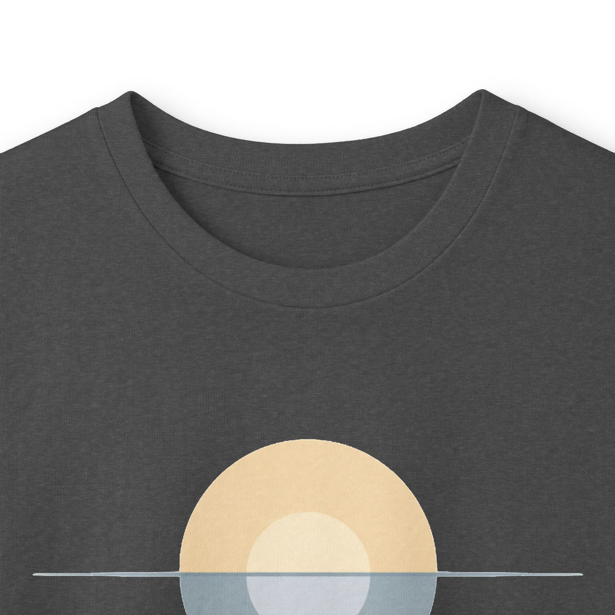 Dark Heather | Float Long Sleeve Tee, folded view