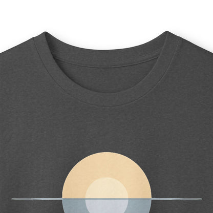 Dark Heather | Float Long Sleeve Tee, folded view