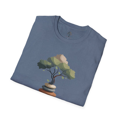 Heather Indigo | Rooted in Calm, folded view
