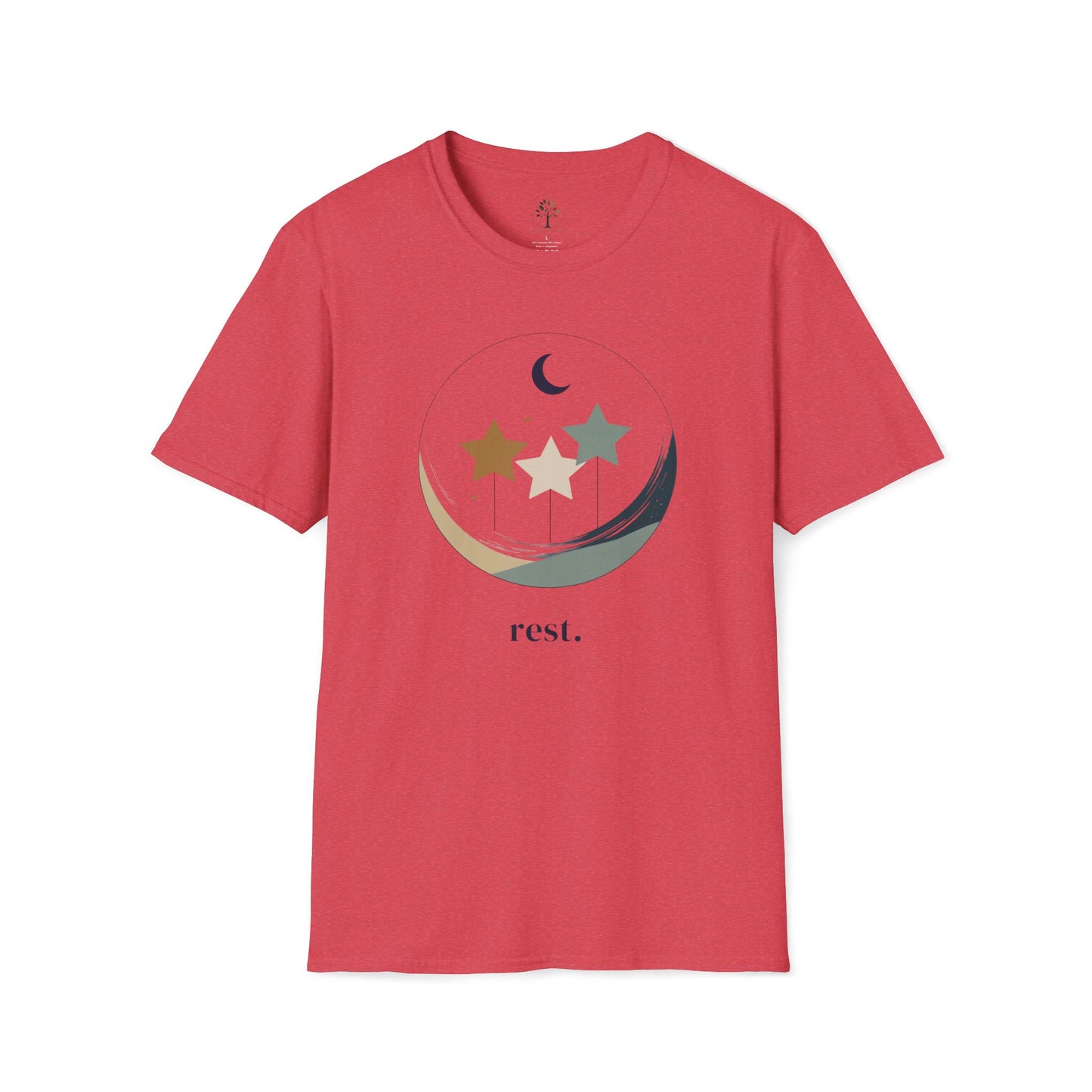 Heather Red | Rest, front view