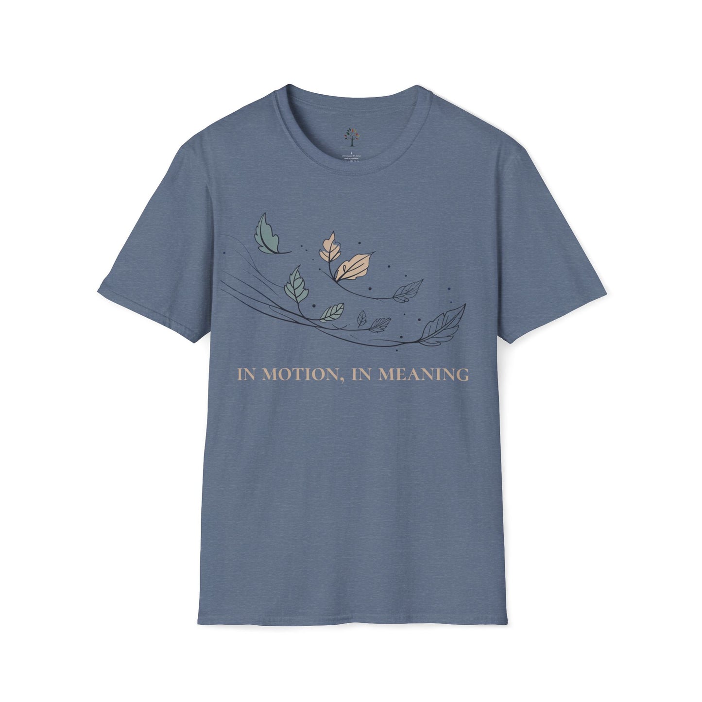 Heather Indigo | In Motion, In Meaning, front view
