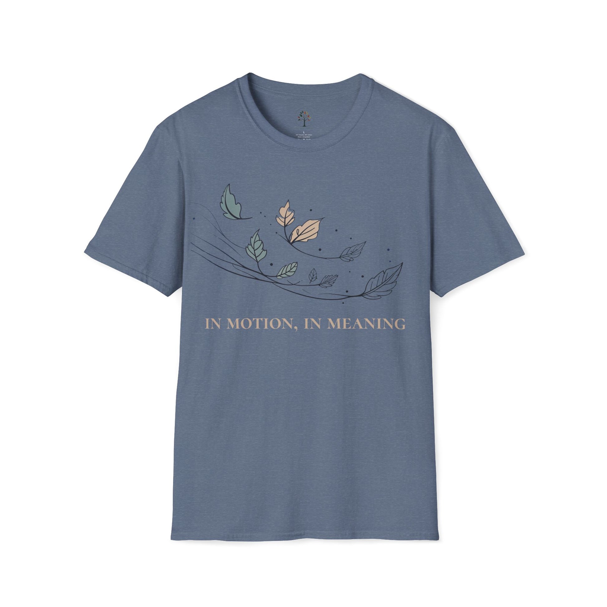 Heather Indigo | In Motion, In Meaning, front view