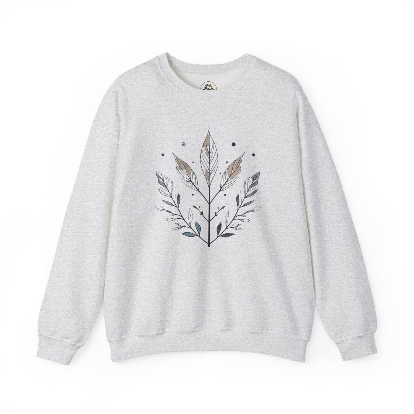 Ash | Olive Grace Sweatshirt, front view