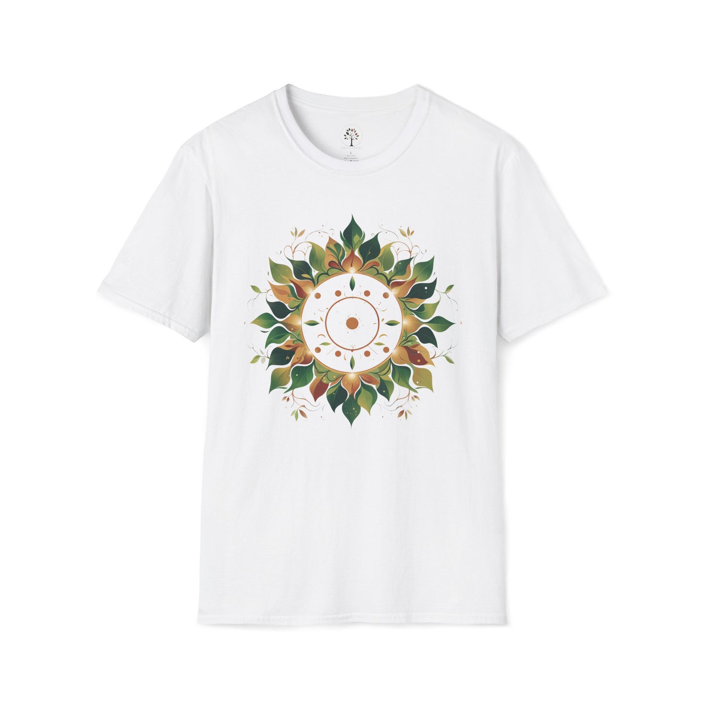 White | Solar Bloom, front view