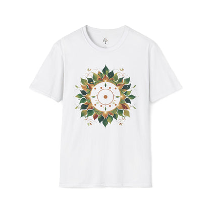 White | Solar Bloom, front view