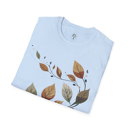 Light Blue | In every leaf, a lesson, folded view