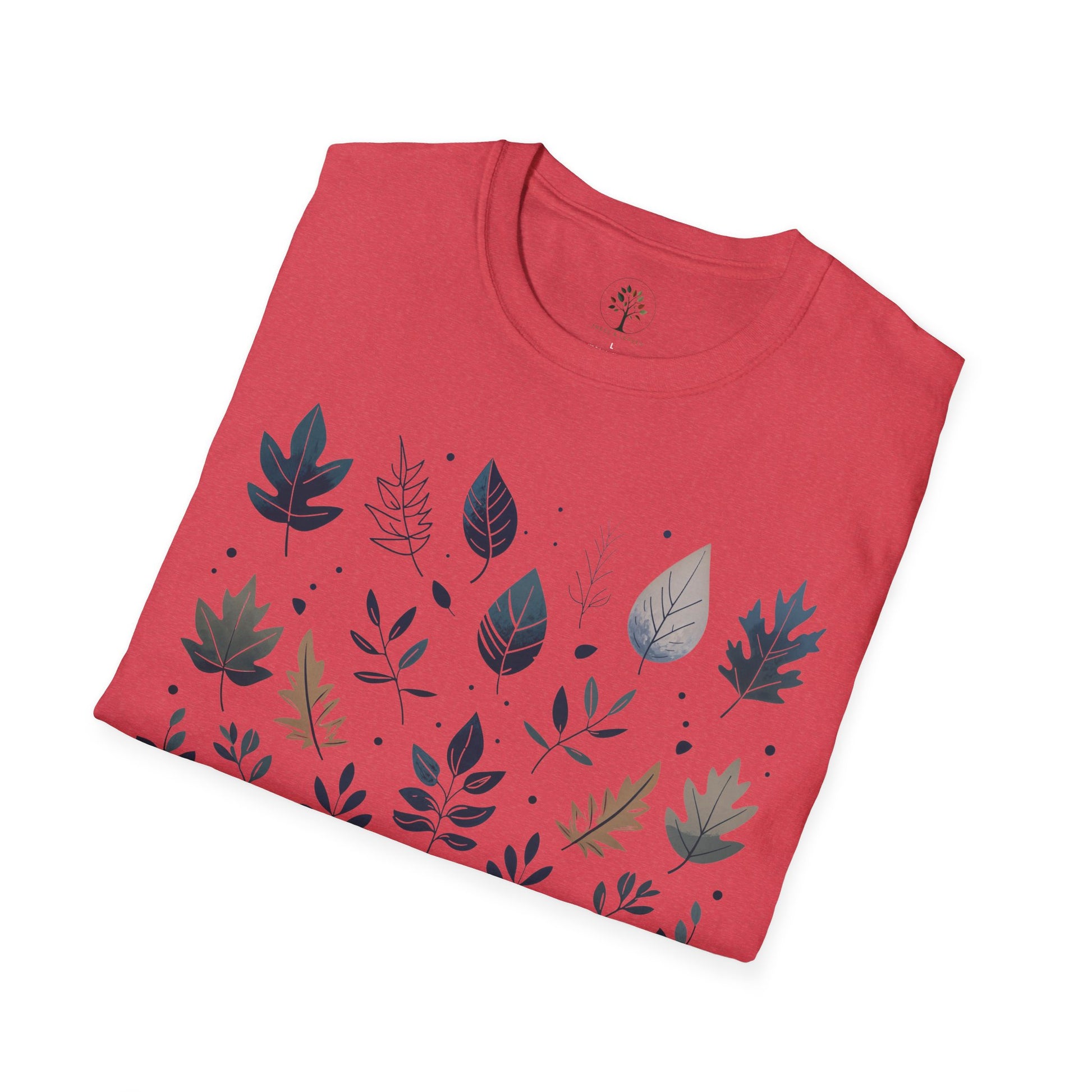 Heather Red | Botanical Harmony, folded view