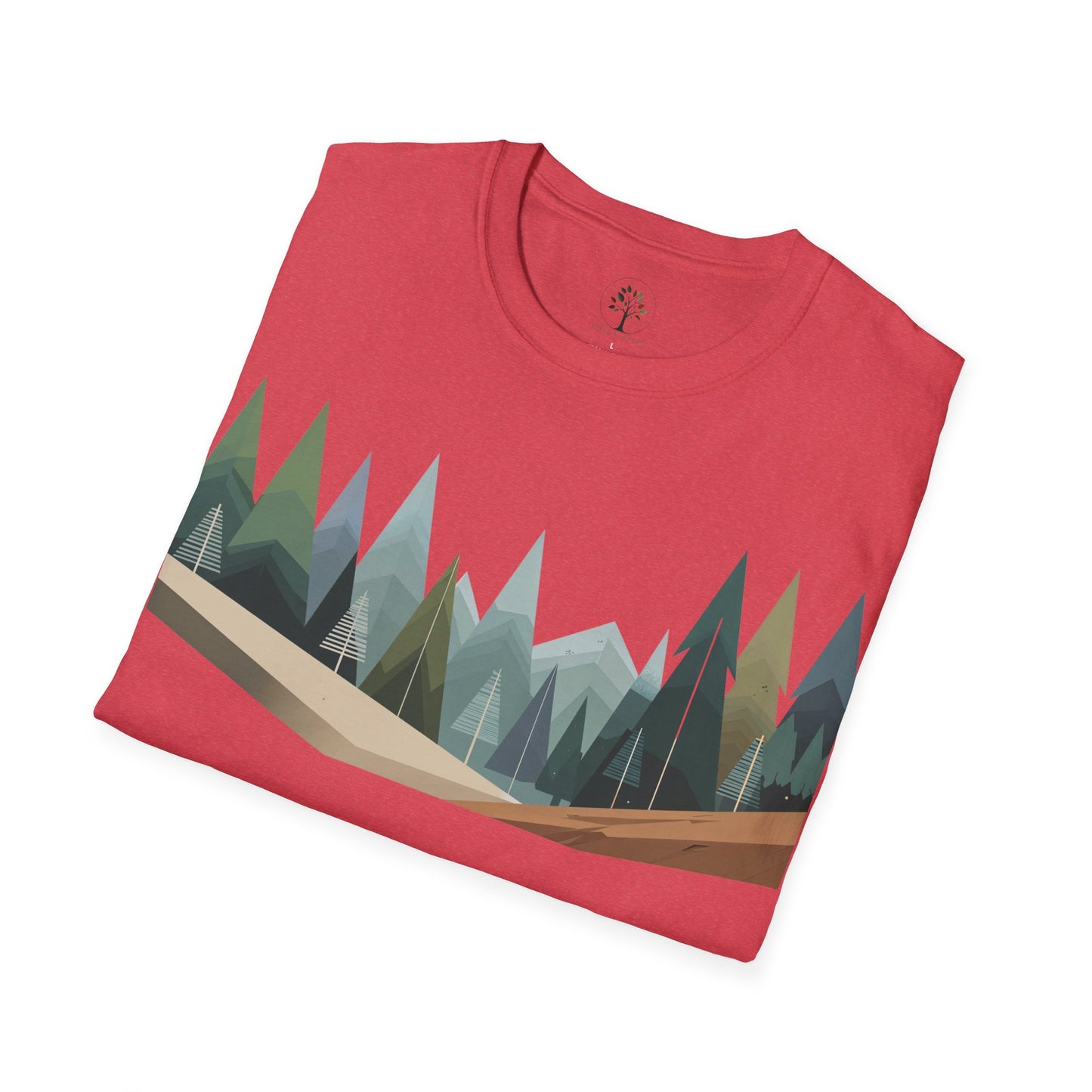 Heather Red | Breathe in the Forest, folded view