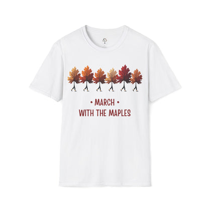 White | March with the Maples, front view