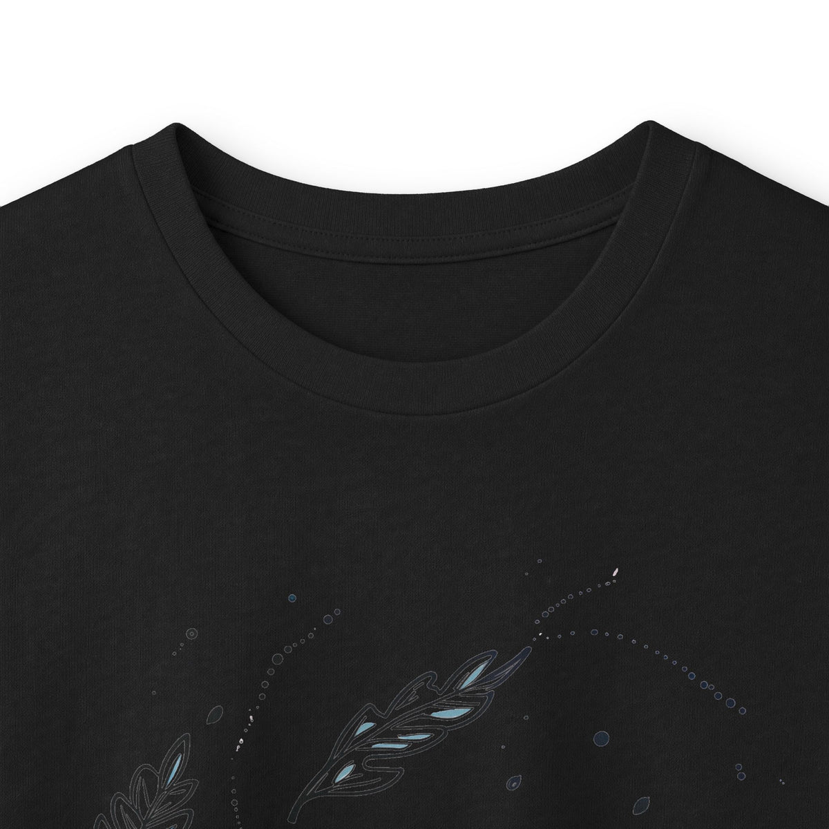 Black | Autumn Drift Long Sleeve Tee, folded view