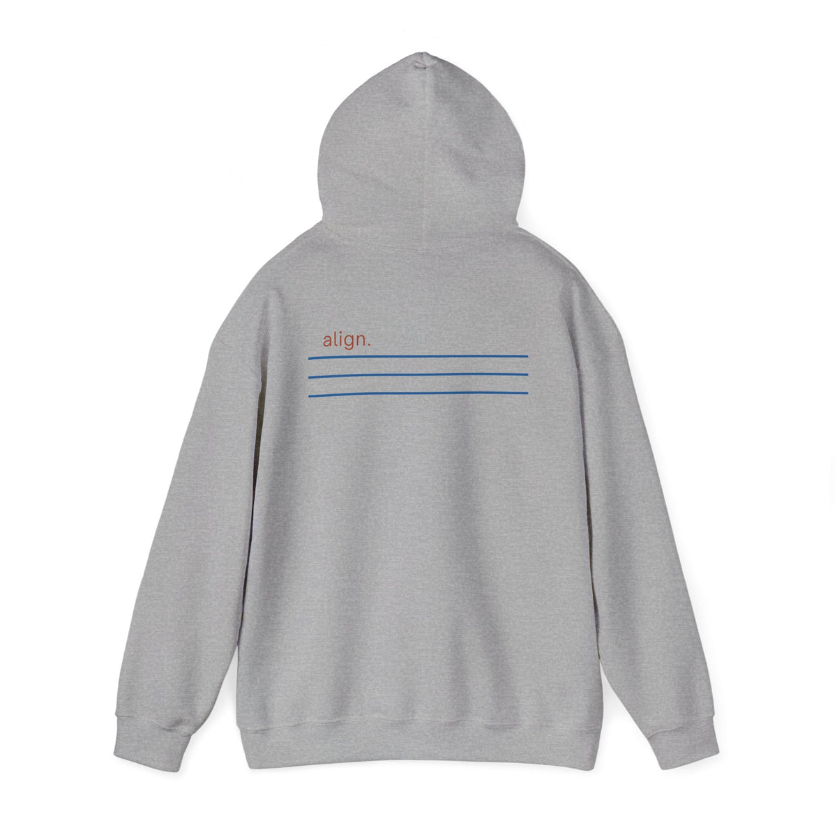 Sport Grey | Align Hoodie, back view 2