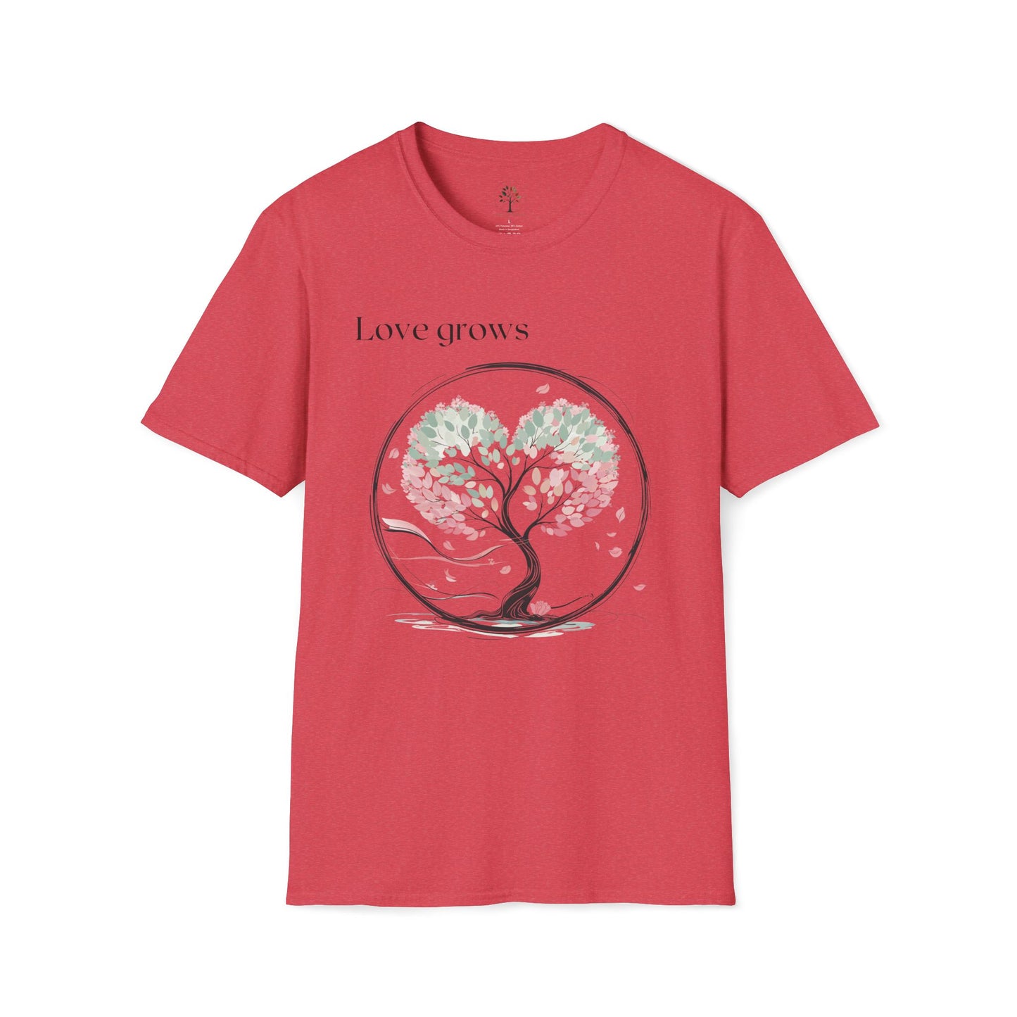 Heather Red | Love grows, front view
