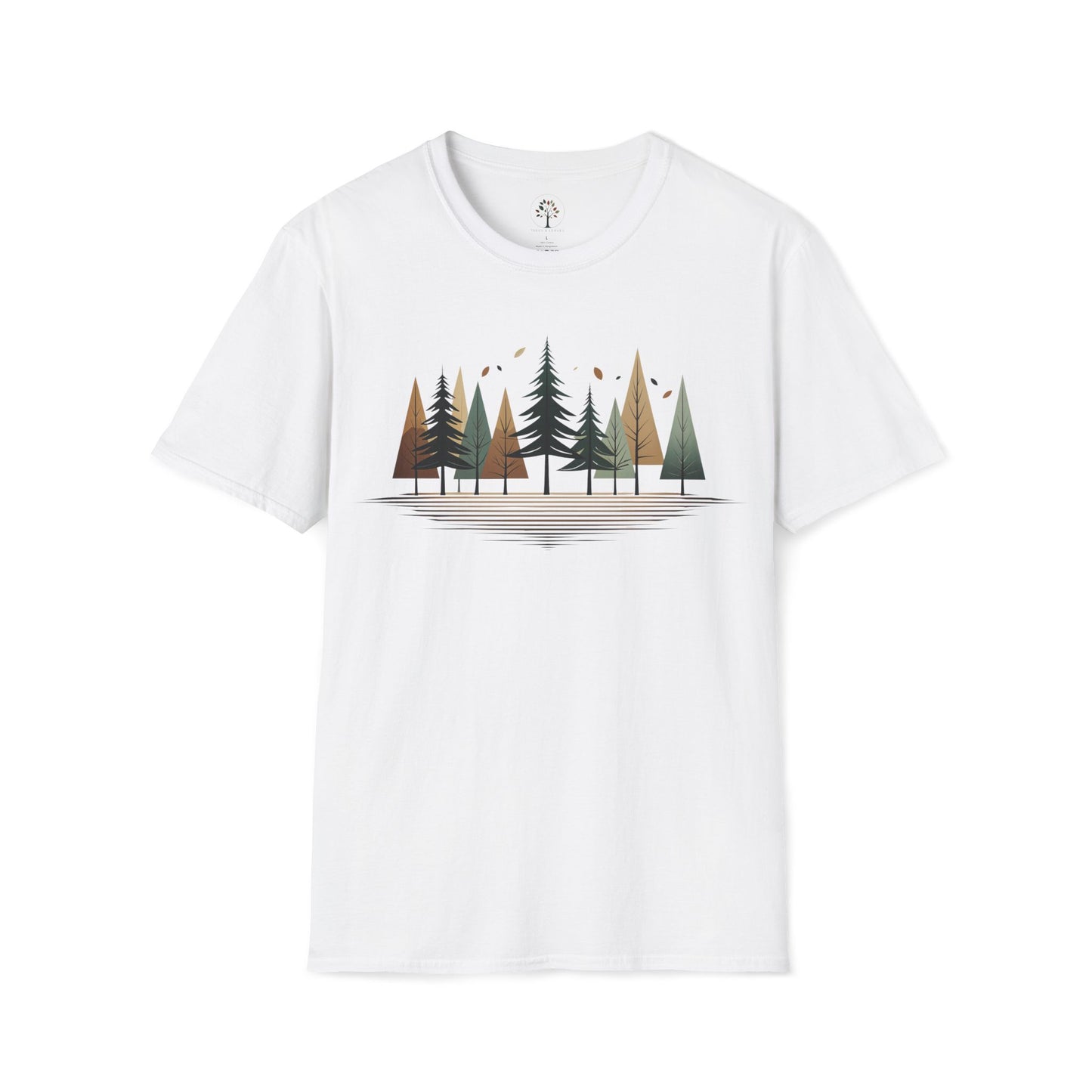 White | Forest Rhythm, front view
