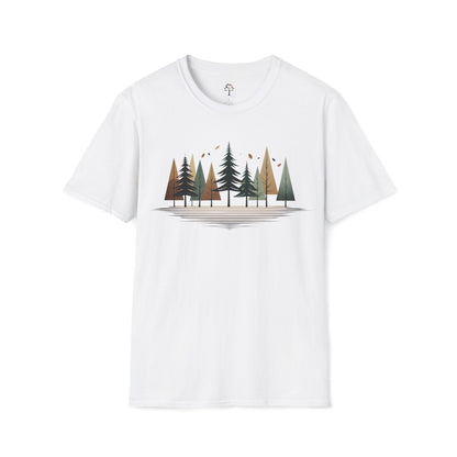 White | Forest Rhythm, front view