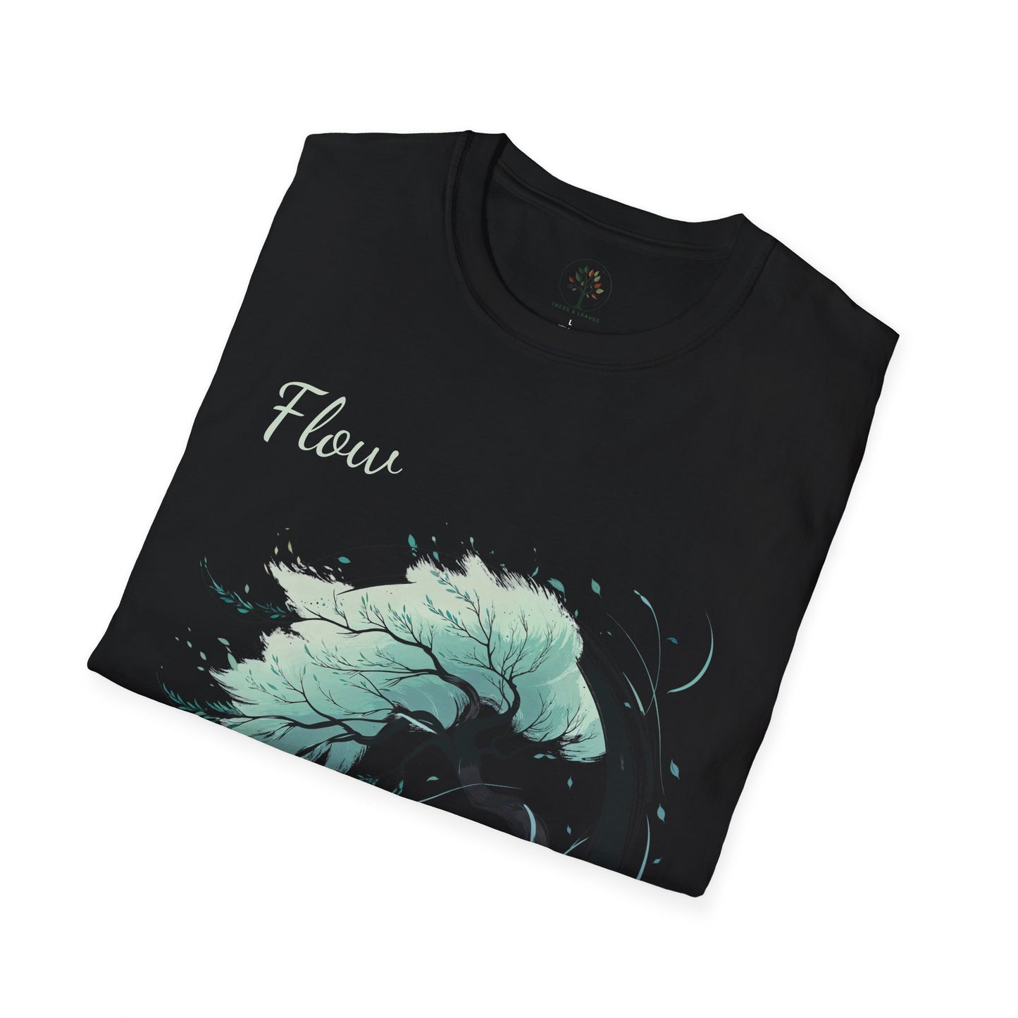 Black | Flow, folded view