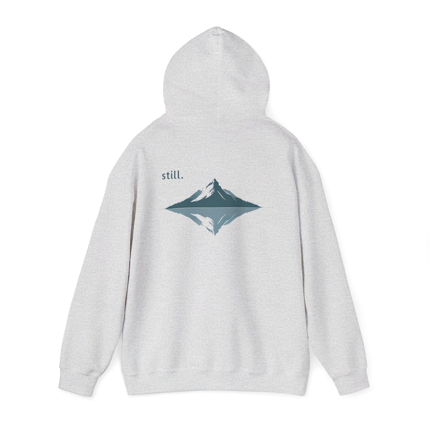 Ash | Still Hoodie, back view 2