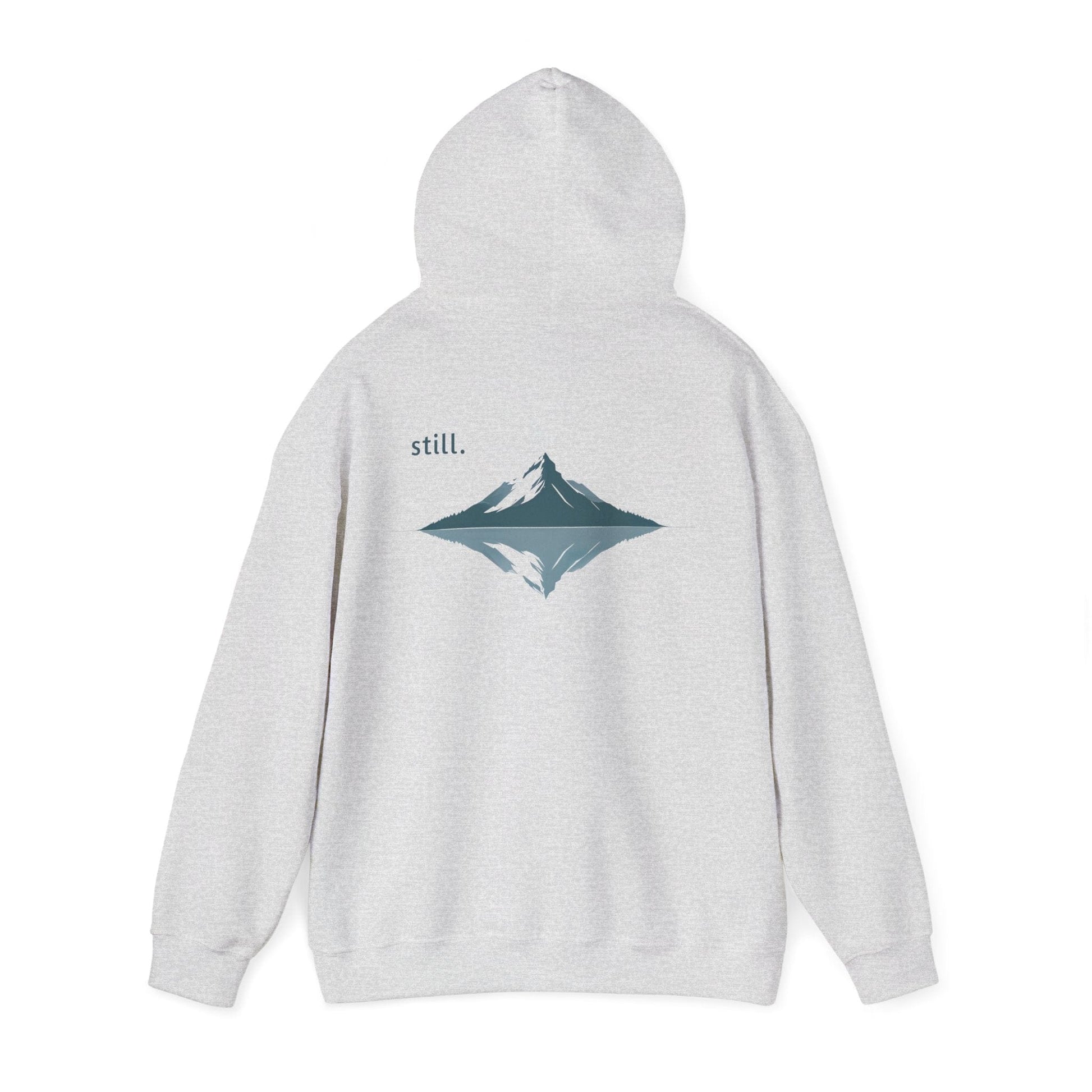 Ash | Still Hoodie, back view 2