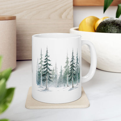 Snowfall Forest Mug