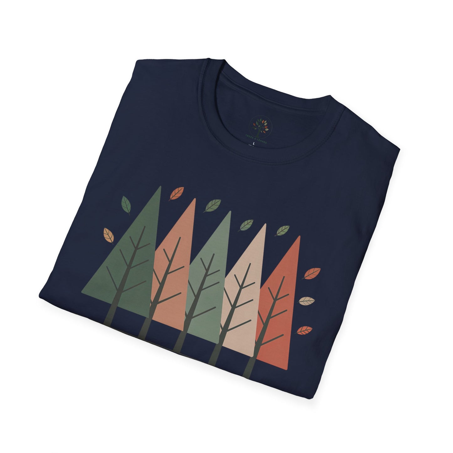 Navy | Harvest Rhythm, folded view