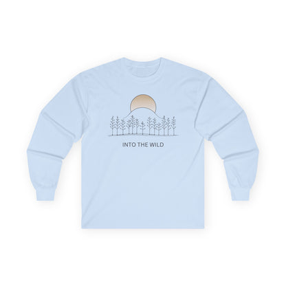 Light Blue | Into the Wild Long Sleeve, front view