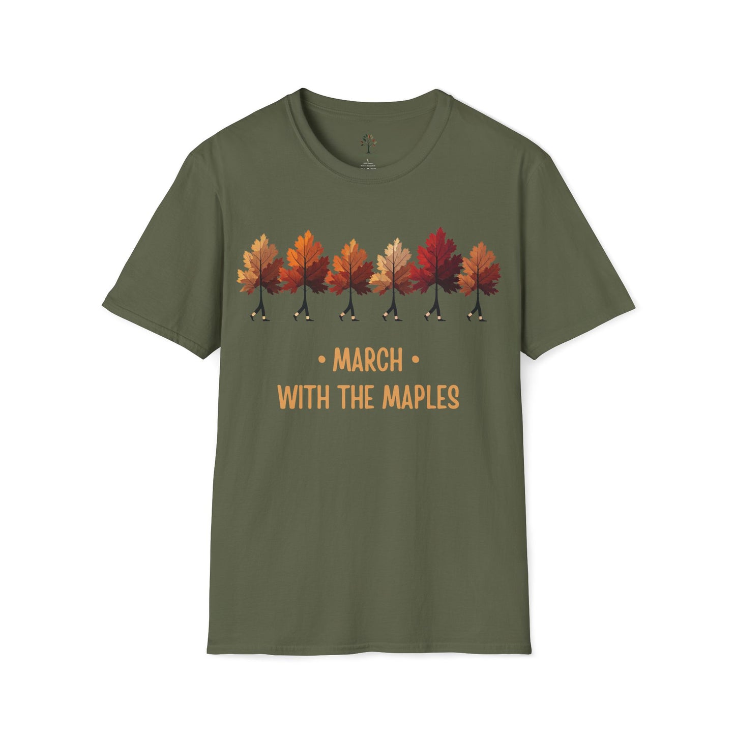 Military Green | March with the Maples, front view