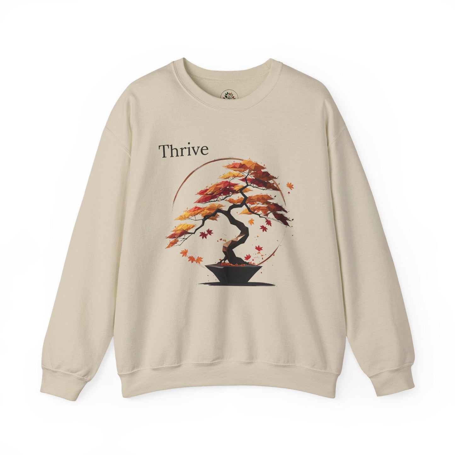 Sand | Thrive Sweatshirt, front view