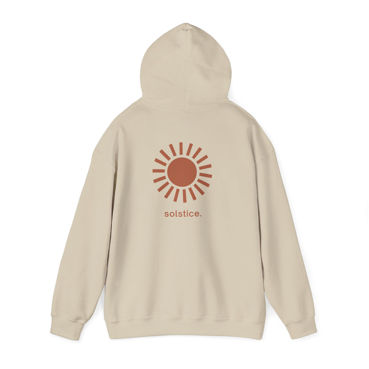 Sand | Solstice Hoodie, back view 2