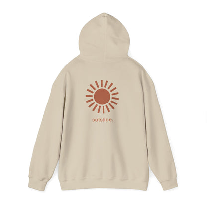Sand | Solstice Hoodie, back view 2