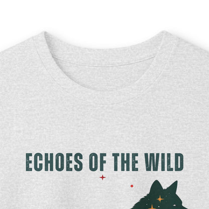Ash | Echoes of the Wild Long Sleeve Tee, folded view
