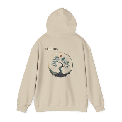 Sand | Wisdom Hoodie, back view 2